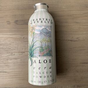 CRABTREE & EVELYN Aloe Vera Talc Body Powder 2.6 OZ – Sealed. New.